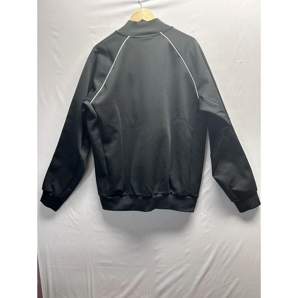 Adidas Blue Label SST Track Jacket Men’s XL Barely Worn Black On Black 3 Stripe